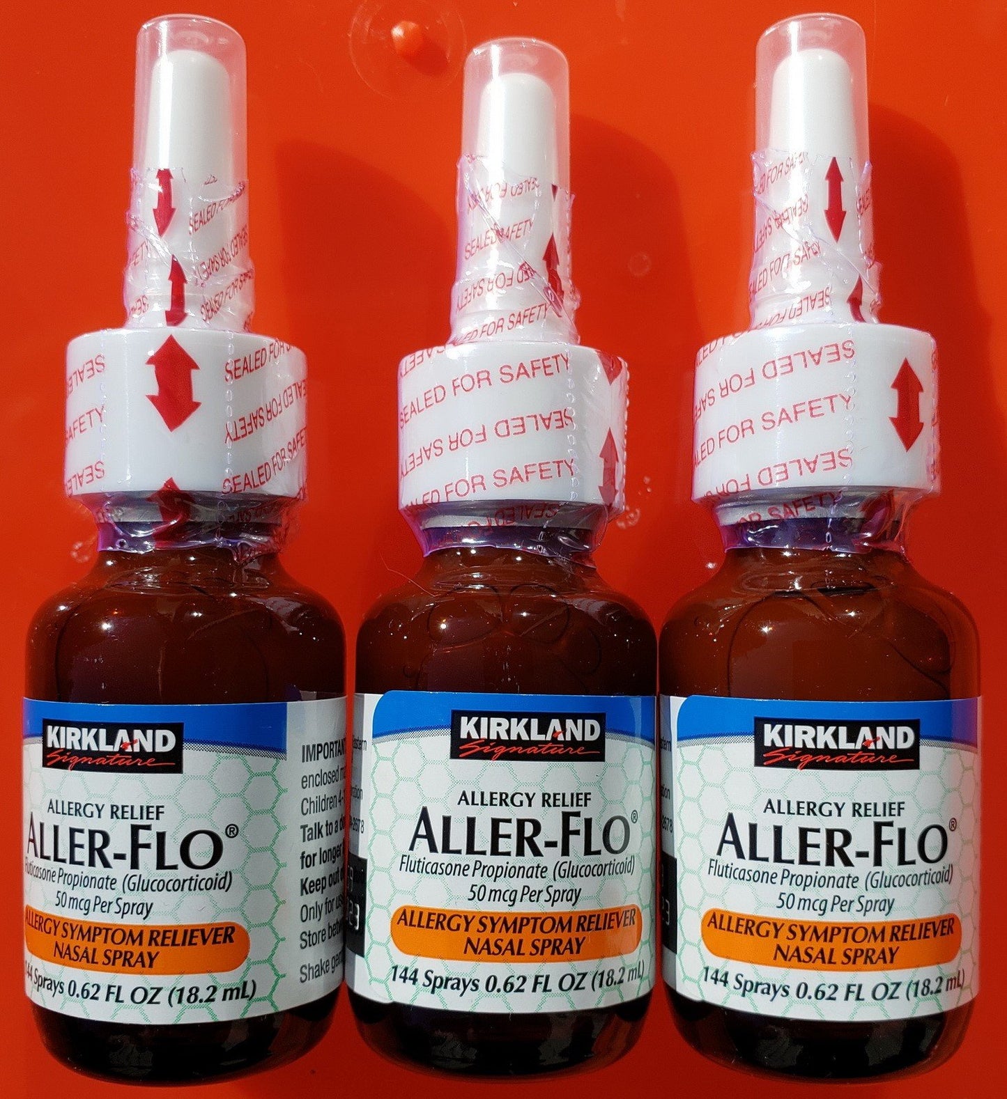 Kirkland Aller-Flo Allergy Relief Nasal Spray Hay Fever Fluticasone .62 oz