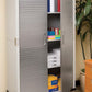 UltraHD Steel Storage Cabinet with Wheels Stainless Doors 72 x 36 x 18 Rolling