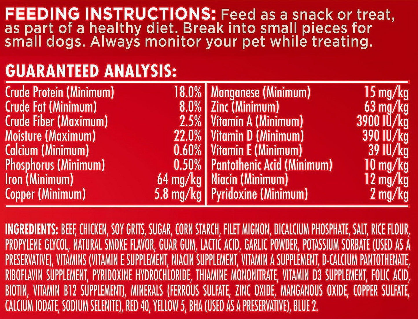 Milk Bone Dog Treats Soft & Chewy Chicken or Beef Recipe Snack 2 Pack 37 oz Jars