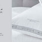 King Queen Size Bed Pillow 2 Pack 500 Thread Count Cotton Down Alternative Fill