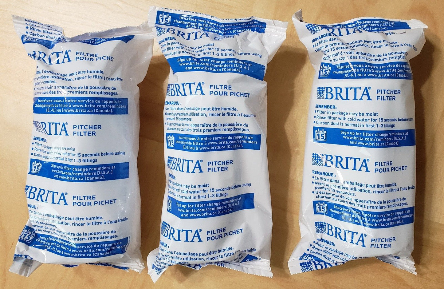 Brita Drinking Water Pitcher Filter Replacement Refills 40 Gallon Each 1 2 3 4