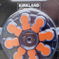 Kirkland Hearing Aid Battery Size 10 13 312 or 675 Zinc-Air Premium Batteries