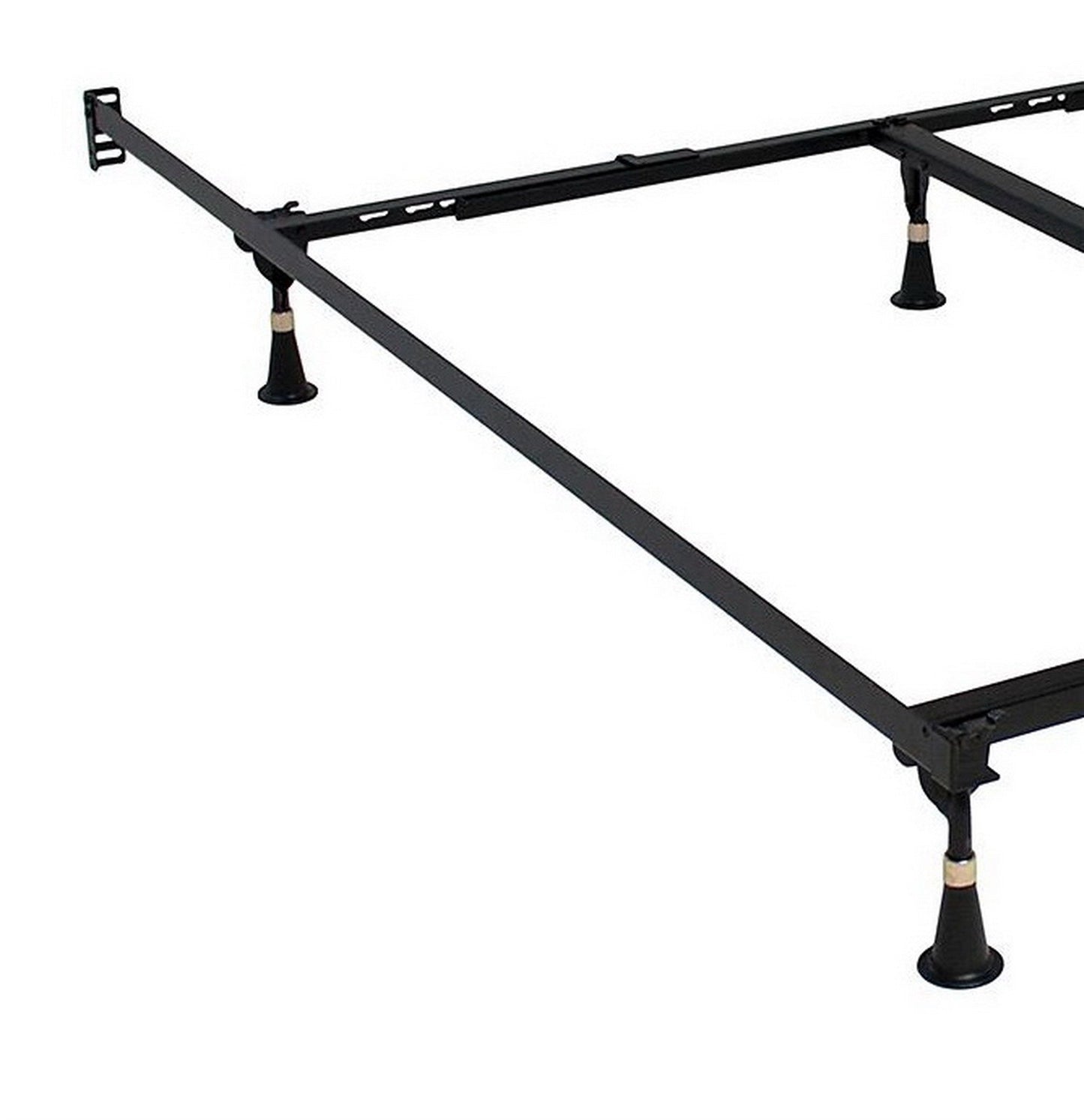 Adjustable Size Steel Bed Frame Twin Full Queen King Supreme Metal