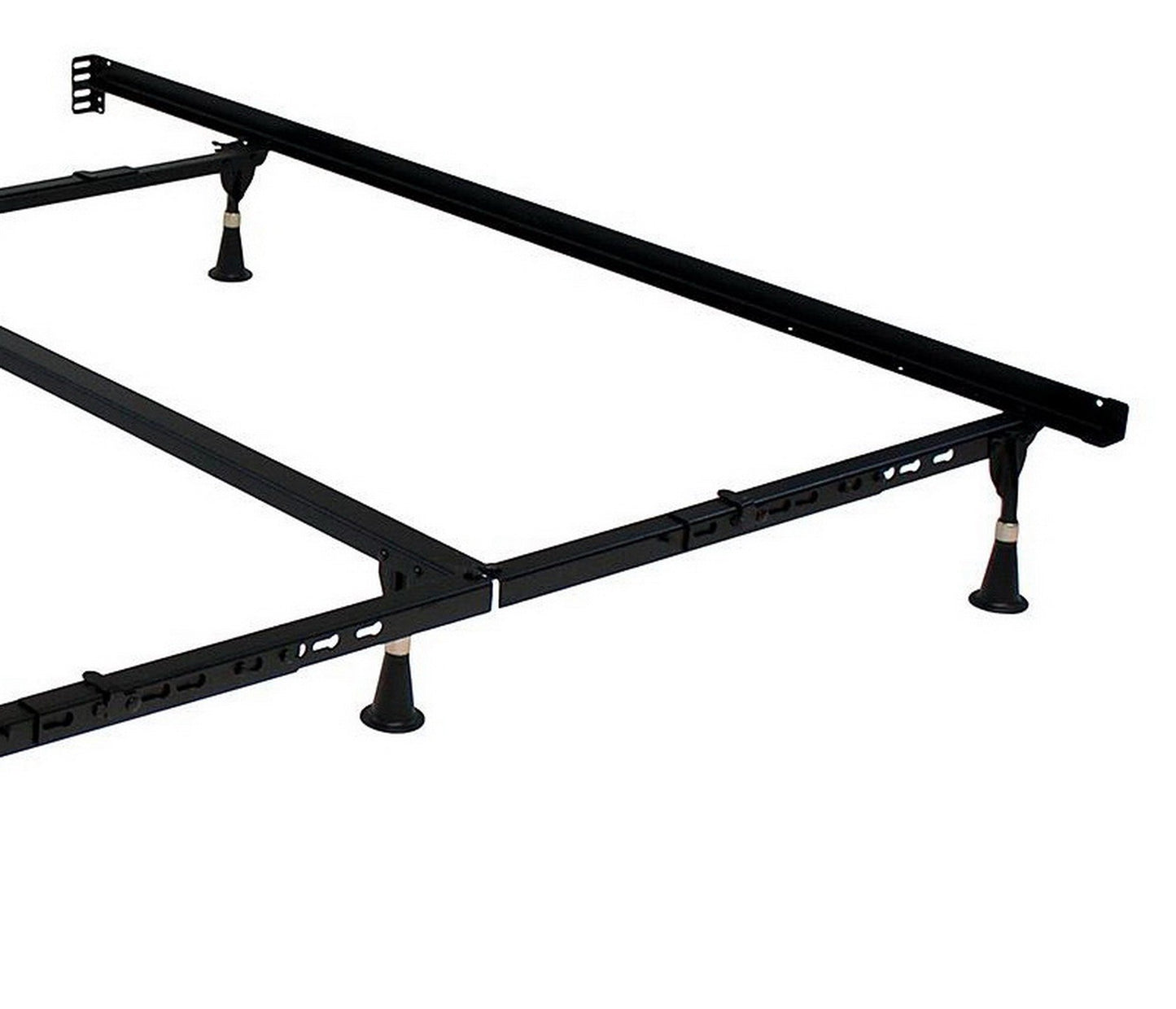 Adjustable Size Steel Bed Frame Twin Full Queen King Supreme Metal
