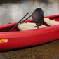 3 Person 13' Canoe Large Plastic HDPE Lifetime Kodiak 3 Seats with Paddles