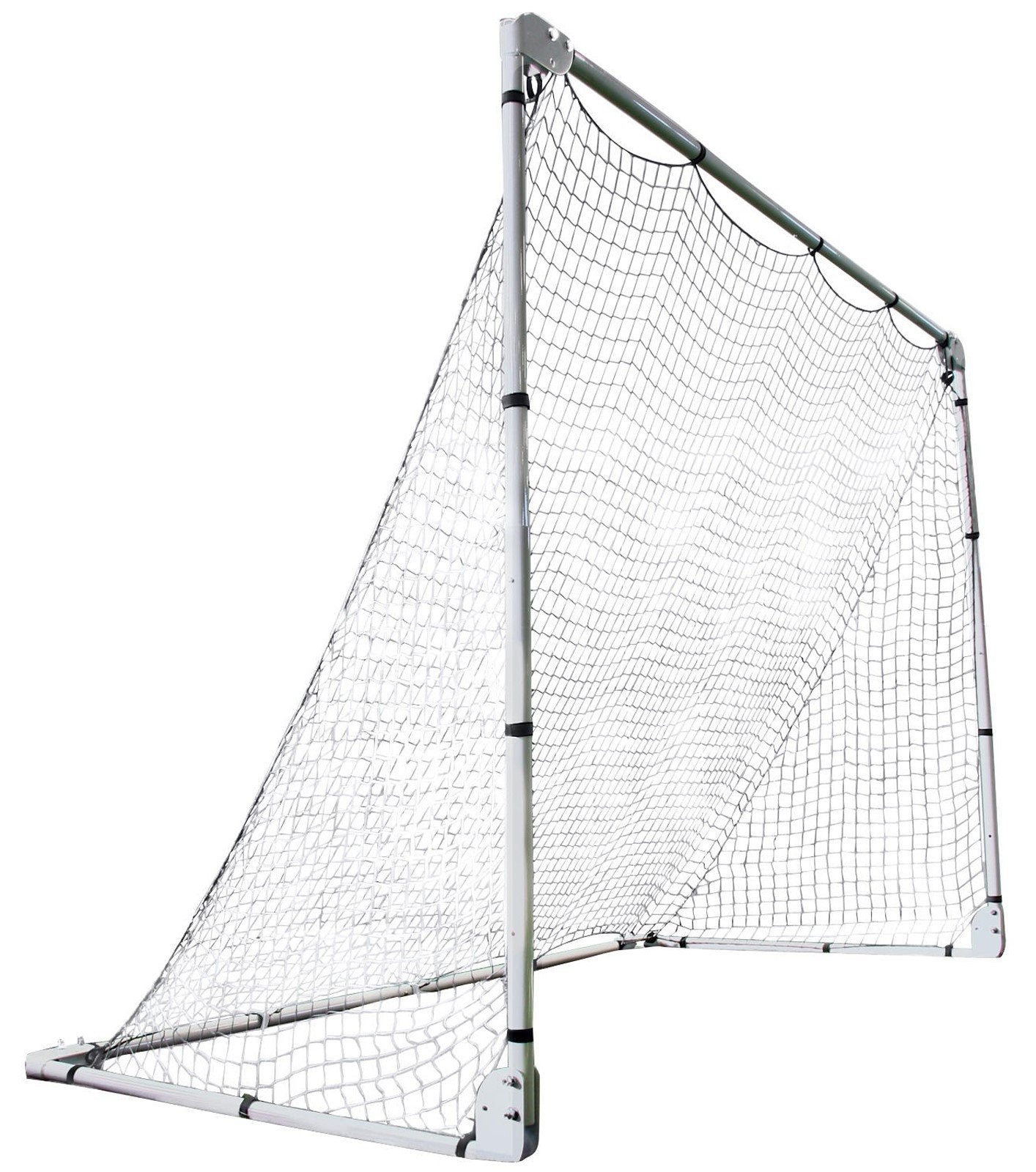 Portable Soccer Goal Adjustable Size Folding Steel Frame 5' x 7' Wide Lifetime