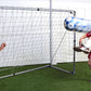 Portable Soccer Goal Adjustable Size Folding Steel Frame 5' x 7' Wide Lifetime