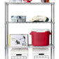 4 Shelf Wire Shelving Metal Storage Rack Heavy Duty Steel 36" x 14" x 54"