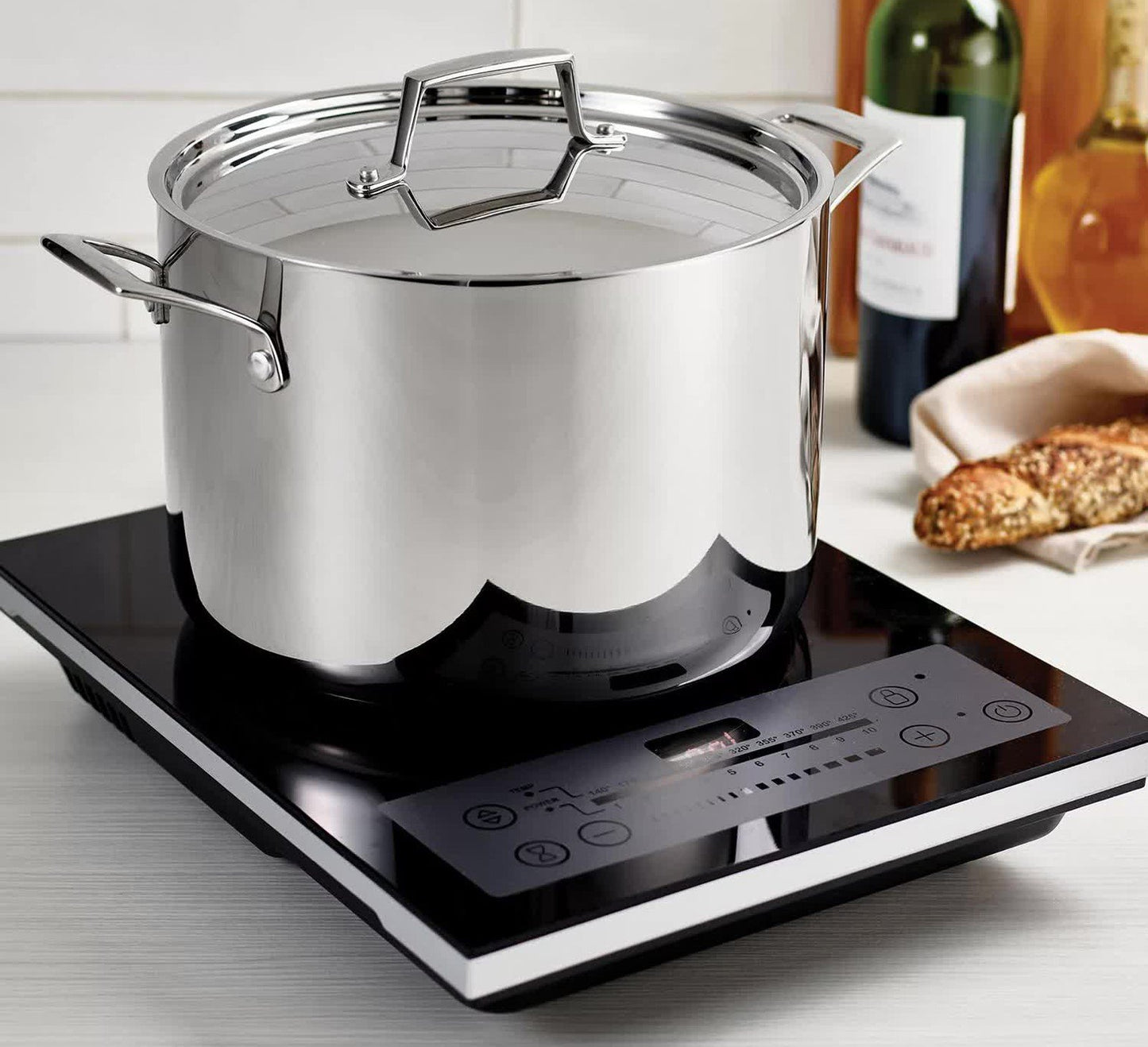 Tramontina Tri-Ply Clad 14 pc Cookware Set 18/10 Stainless Steel Induction Ready