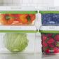 Rubbermaid FreshWorks Produce Food Storage Containers 8 pc Plastic Vented Lids