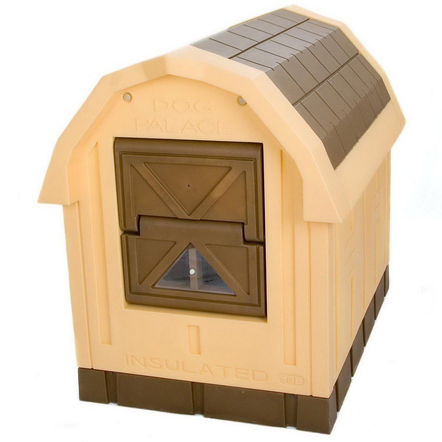 Insulated Dog House Large Doghouse Winter Dog Palace Med to Large Breed