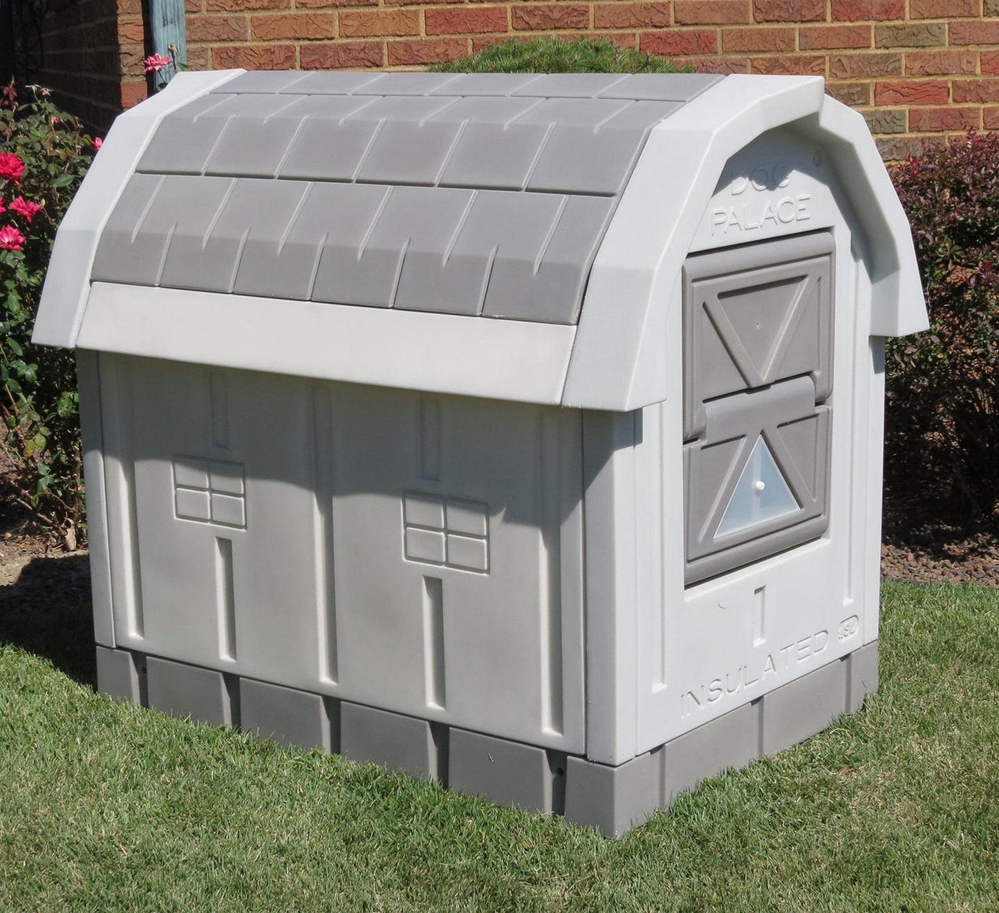 Insulated Dog House Large Doghouse Winter Dog Palace Med to Large Breed