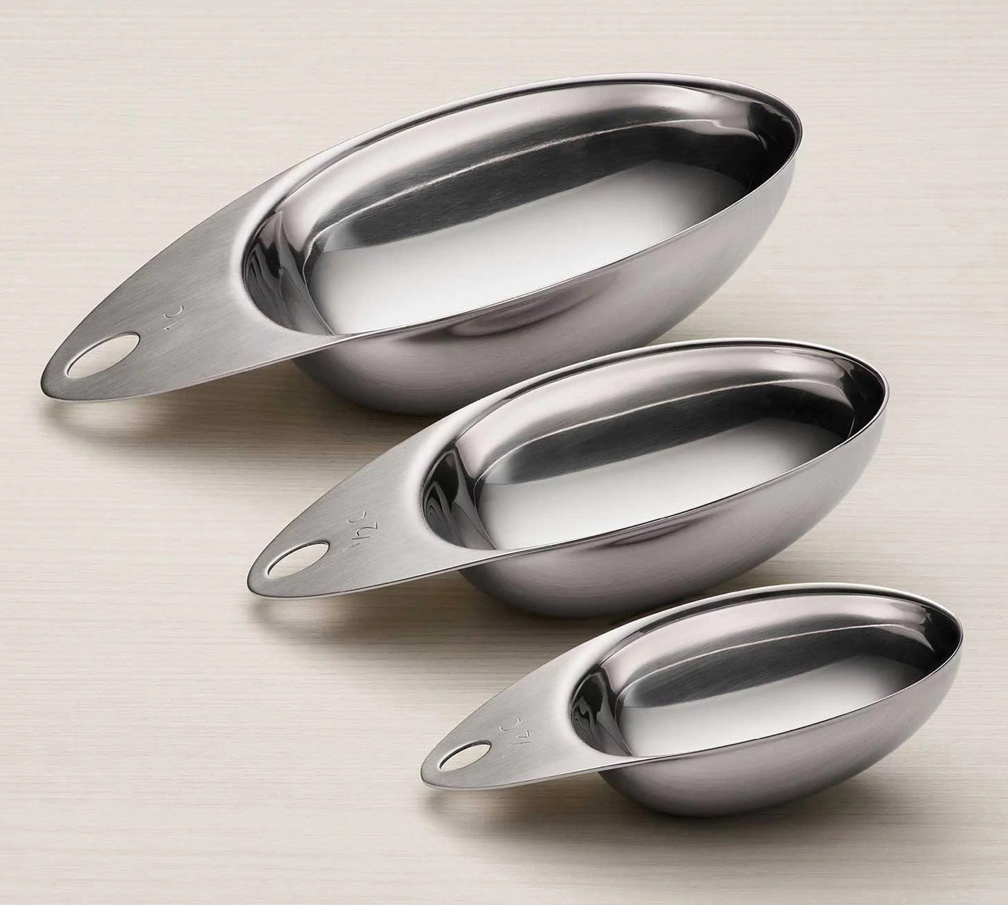 Tramontina 6 pc Kitchen Storage Canister Set Stainless Steel with Lids & Scoops