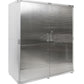 Huge Steel Storage Cabinet Locking Stainless Door Giant Size 60" x 24" x 72"