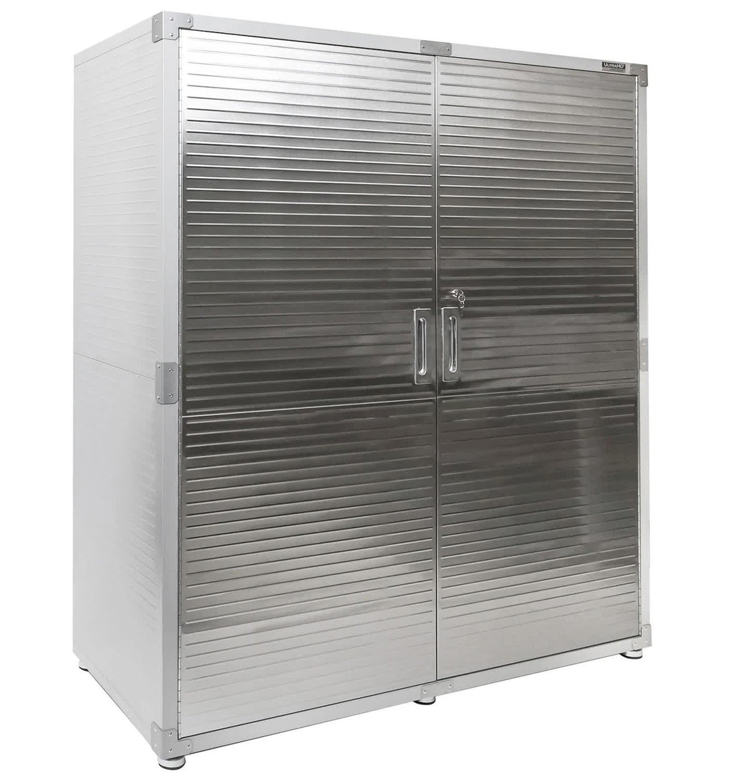 Huge Steel Storage Cabinet Locking Stainless Door Giant Size 60" x 24" x 72"