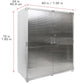 Huge Steel Storage Cabinet Locking Stainless Door Giant Size 60" x 24" x 72"