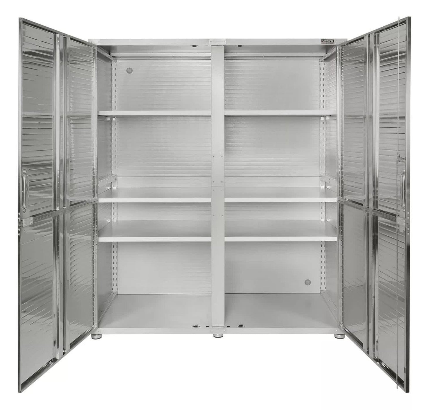 Huge Steel Storage Cabinet Locking Stainless Door Giant Size 60" x 24" x 72"