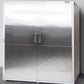 Huge Steel Storage Cabinet Locking Stainless Door Giant Size 60" x 24" x 72"