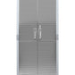 Tall Stainless Steel Storage Cabinet 4 Shelf 2 Locking Doors Heavy Duty 30"x 72"