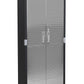 Tall Stainless Steel Storage Cabinet 4 Shelf 2 Locking Doors Heavy Duty 30"x 72"