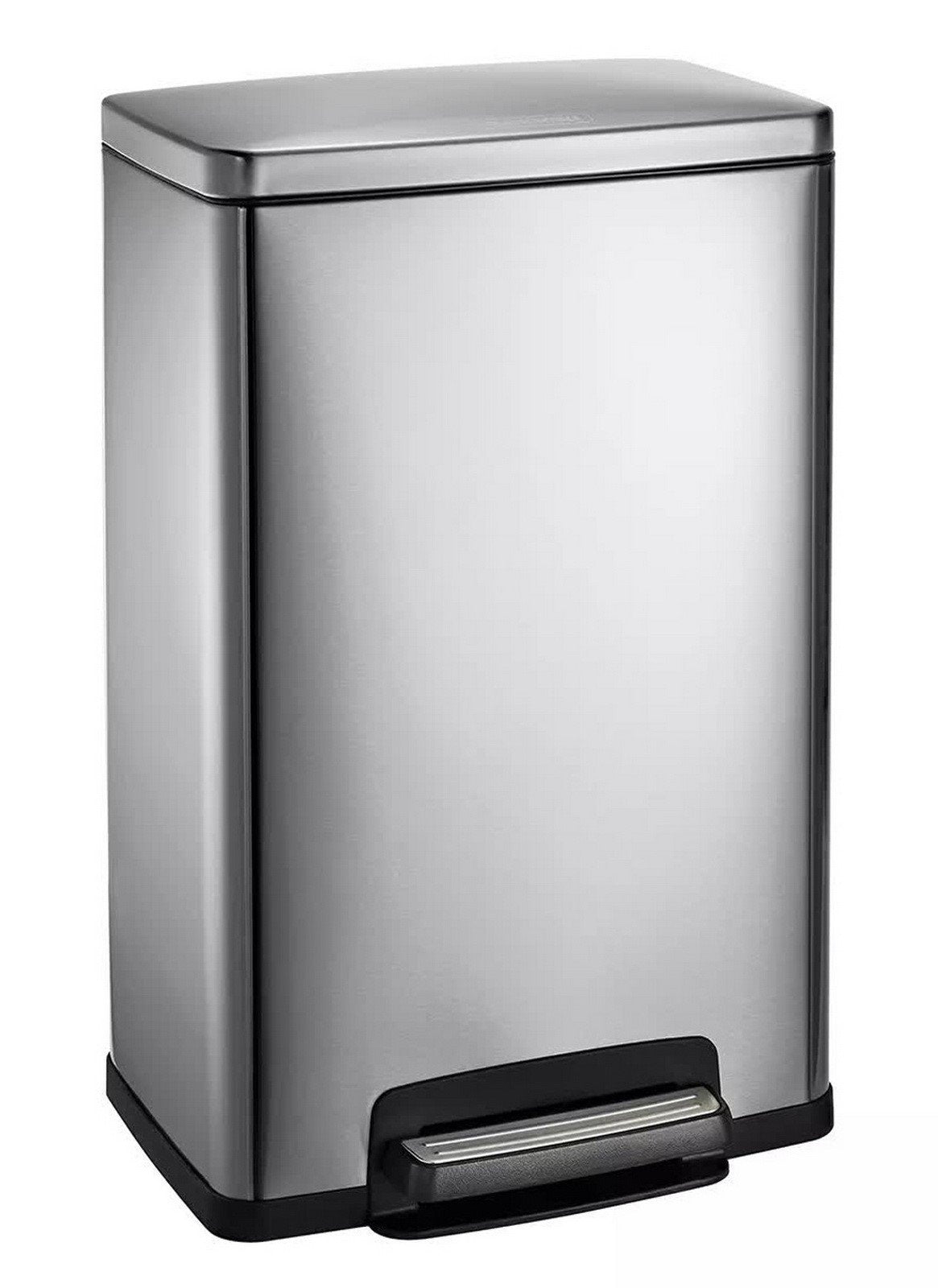 Stainless Steel 13 Gallon Step Trash Can Tramontina Garbage Bin Plastic Liner