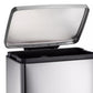 Stainless Steel 13 Gallon Step Trash Can Tramontina Garbage Bin Plastic Liner