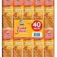 Two 40 Packs Lance Lance ToastChee Cheddar Cheese Crackers Snacks