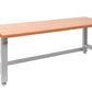 Adjustable Height Workbench Work Table Bench 72" Heavy Duty Wood Top