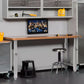 Adjustable Height Workbench Work Table Bench 72" Heavy Duty Wood Top