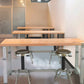 Adjustable Height Workbench Work Table Bench 72" Heavy Duty Wood Top