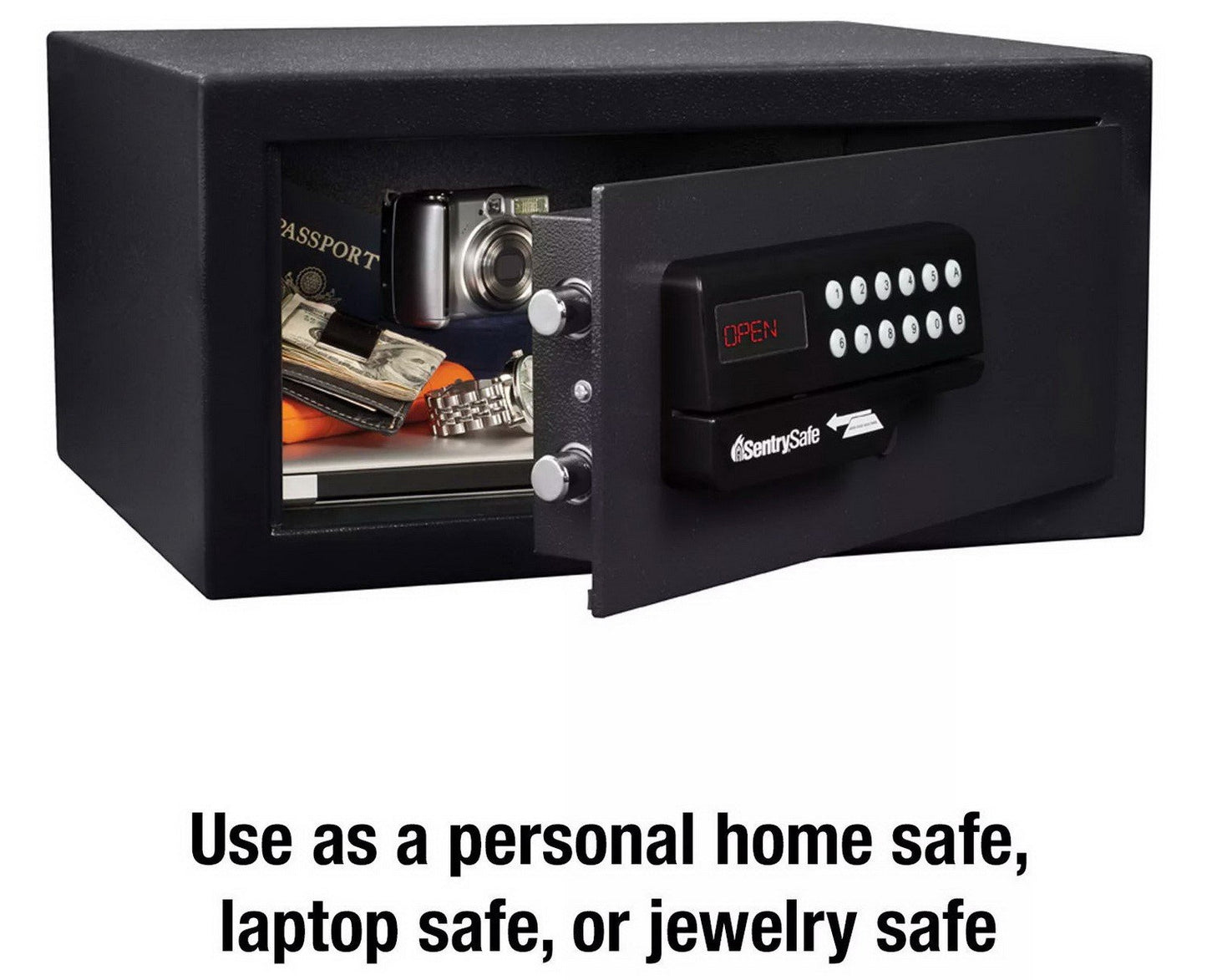 SentrySafe Security Safe Digital Keypad & Card Swipe Access 1.09 Cubic Feet