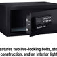 SentrySafe Security Safe Digital Keypad & Card Swipe Access 1.09 Cubic Feet