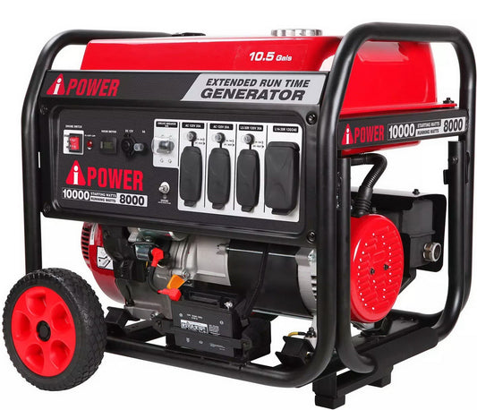 A-iPower Portable Generator Gas Powered Electric Start 10,000 Watt