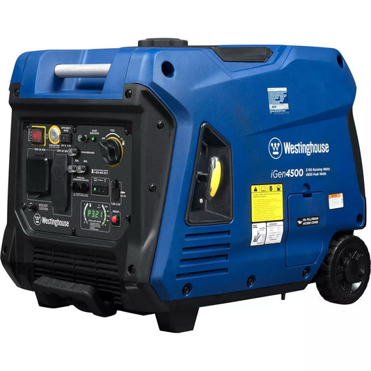 Westinghouse Portable 4,500 Watt Gas Powered Power Inverter Generator