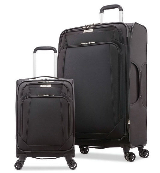 Samsonite Spinner Luggage 2 pc Set Suitcase Carry-On Expandable Serene LTE