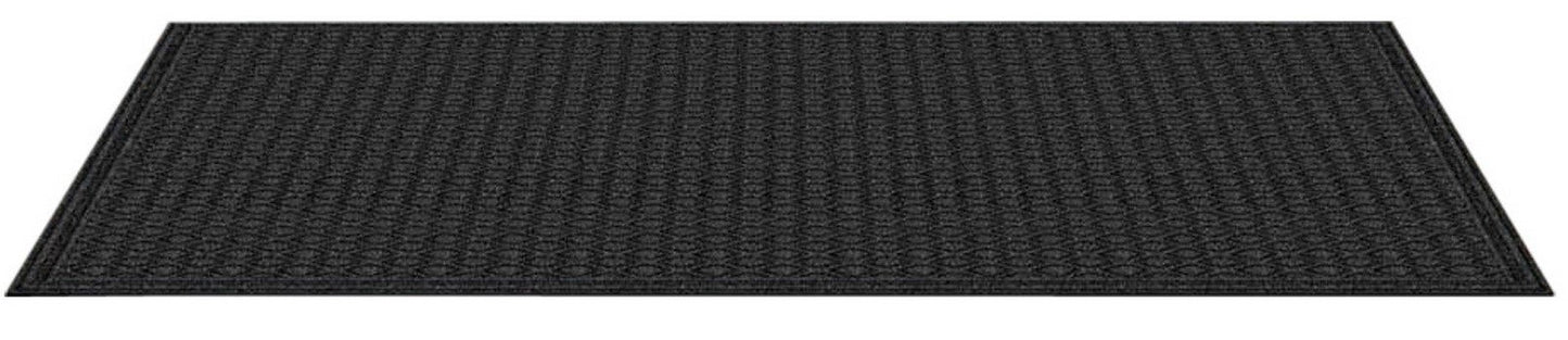 Large 3' x 5' Door Mat Outdoor Indoor Diamond Scraper Floor Carpet Dark Gray