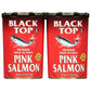 Black Top Premium Wild Alaska Pink Salmon Canned 4 8 or 12 Pack of 14.75 oz Cans