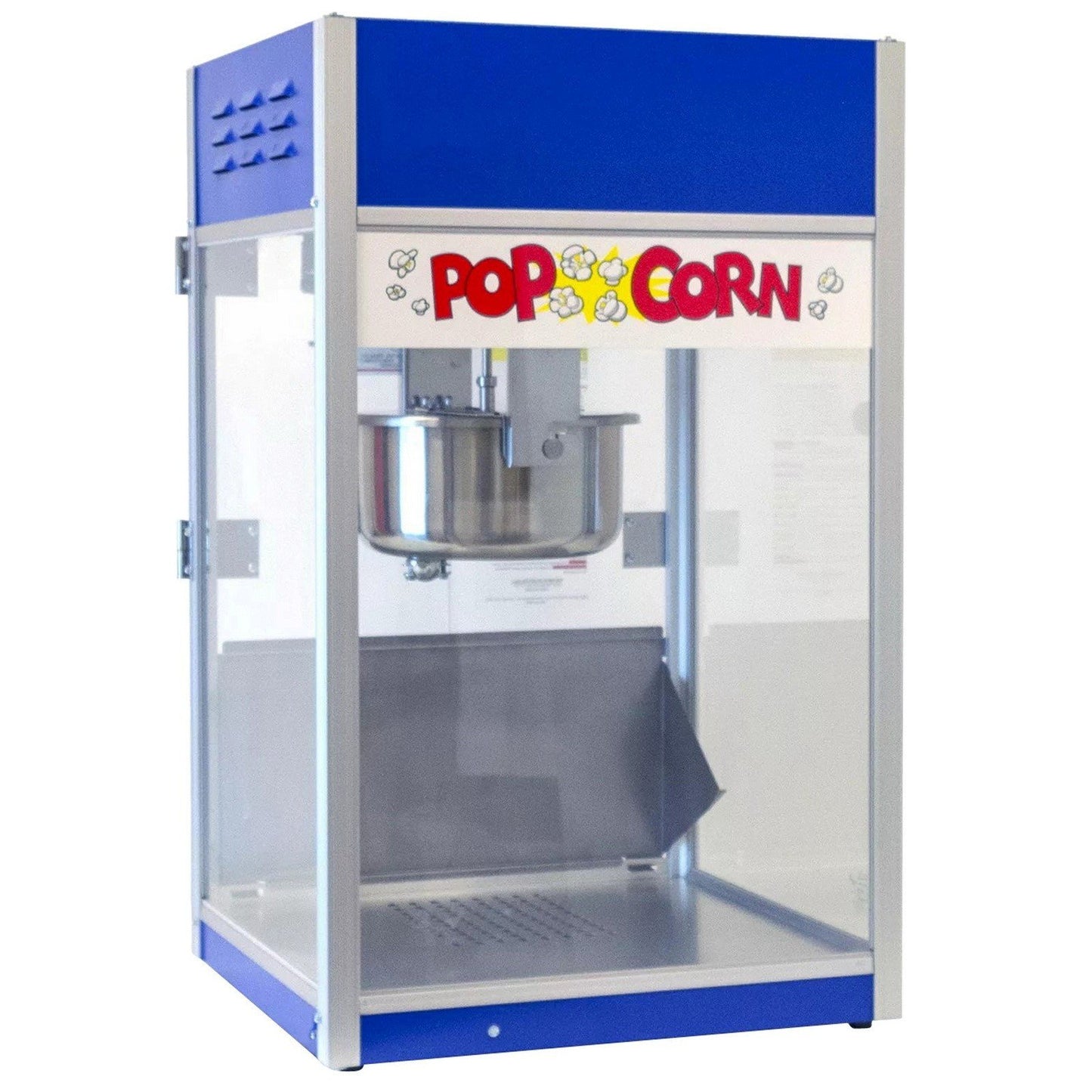 Gold Medal 6 oz Popcorn Popper Machine with Stainless Steel Kettle Scoops Light