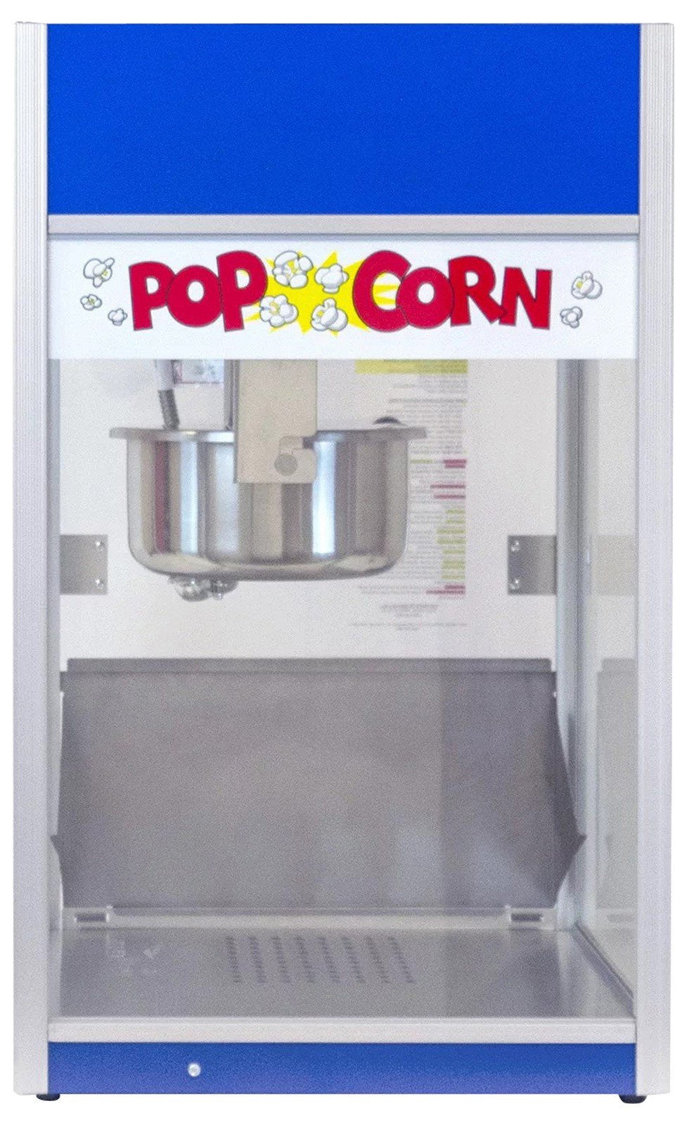 Gold Medal 6 oz Popcorn Popper Machine with Stainless Steel Kettle Scoops Light