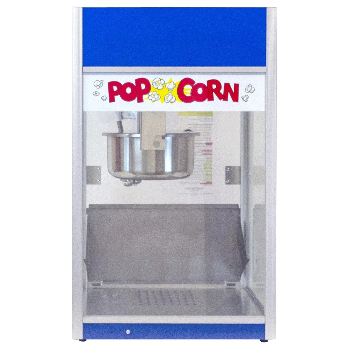Gold Medal 6 oz Popcorn Popper Machine with Stainless Steel Kettle Scoops Light