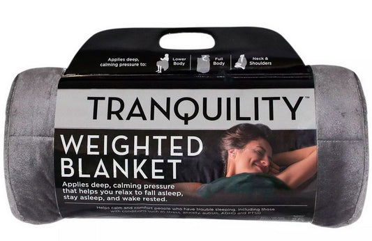 Tranquility Full Body Weighted Blanket 12 lbs Glass Bead Filled