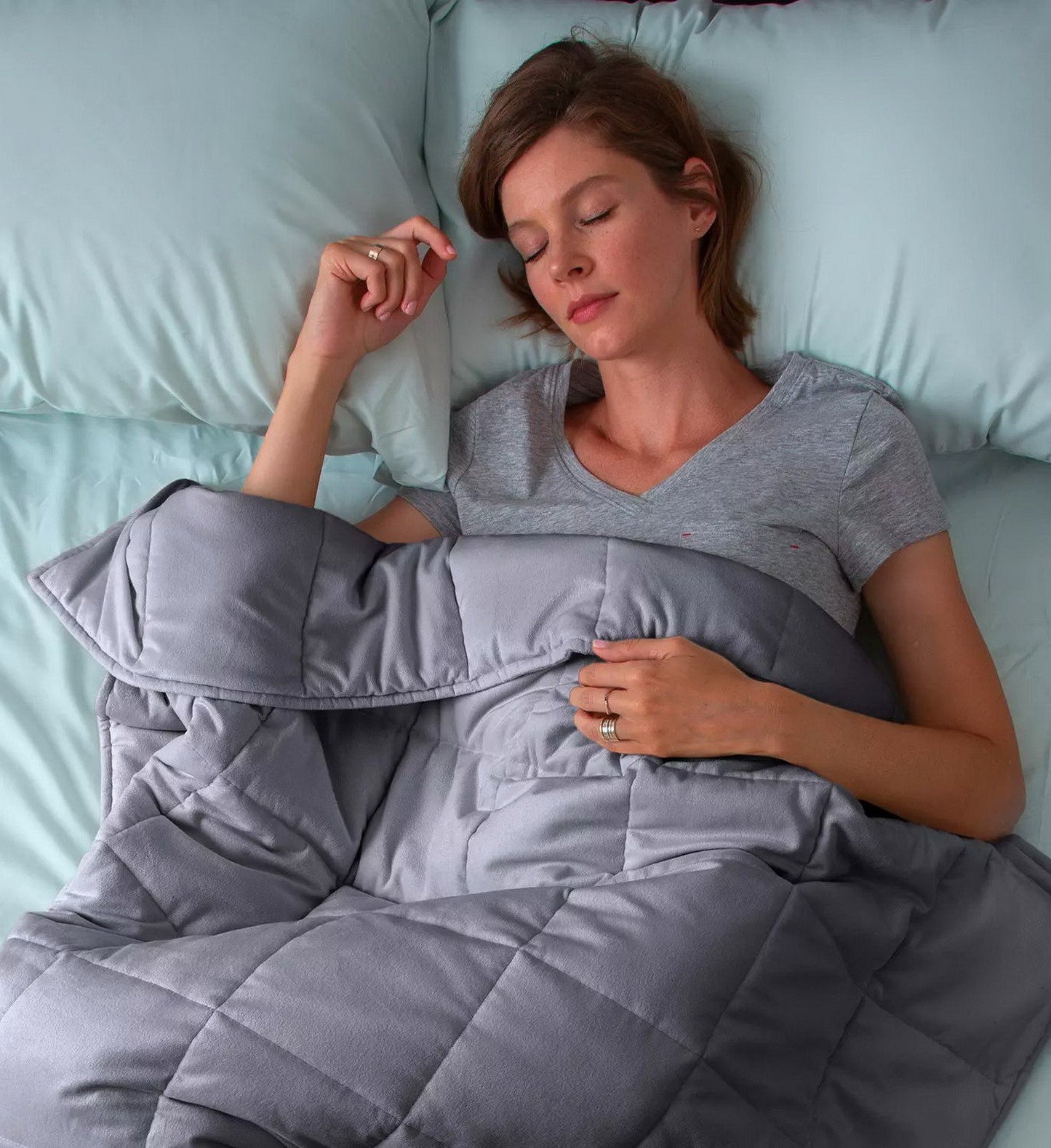 Tranquility Full Body Weighted Blanket 12 lbs Glass Bead Filled