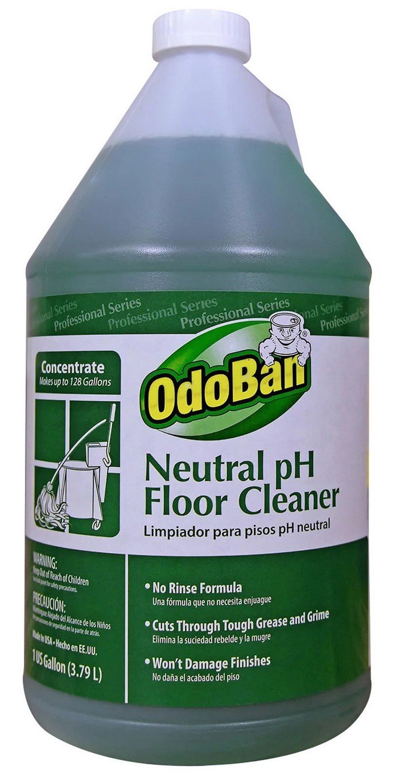 OdoBan Floor Cleaner Neutral pH Floor Cleaner 4 pack of 1 Gallon