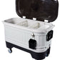 Large Igloo 125 Qt Rolling Ice Chest Party Bar Cooler 212 Can Capacity