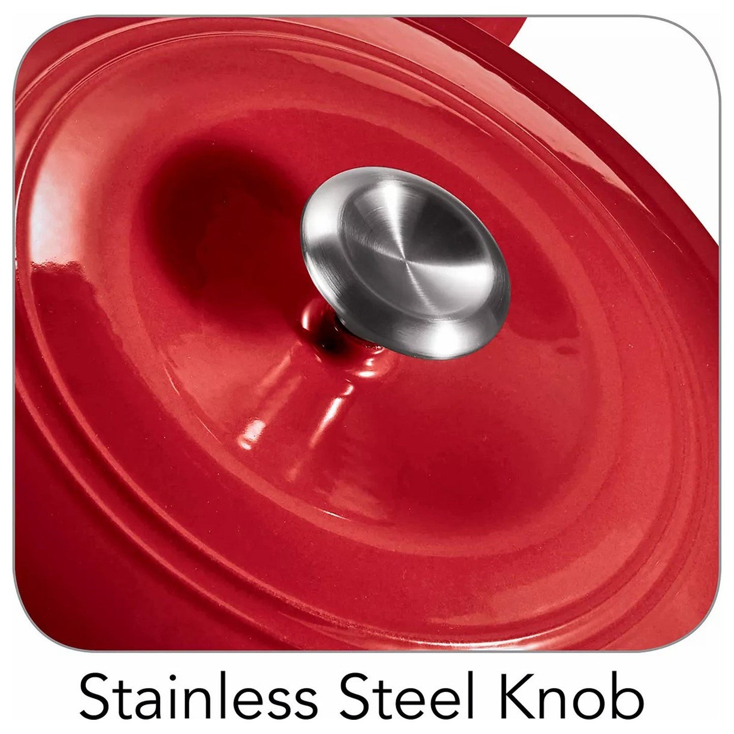 Tramontina 7 Quart Dutch Oven Enameled Cast Iron Covered Round Large Cooking Pot