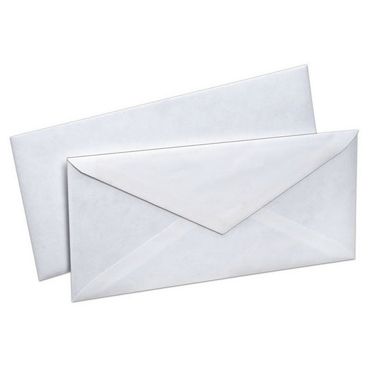 500 #10 White Security Envelopes 500 count Peel & Seal Closure