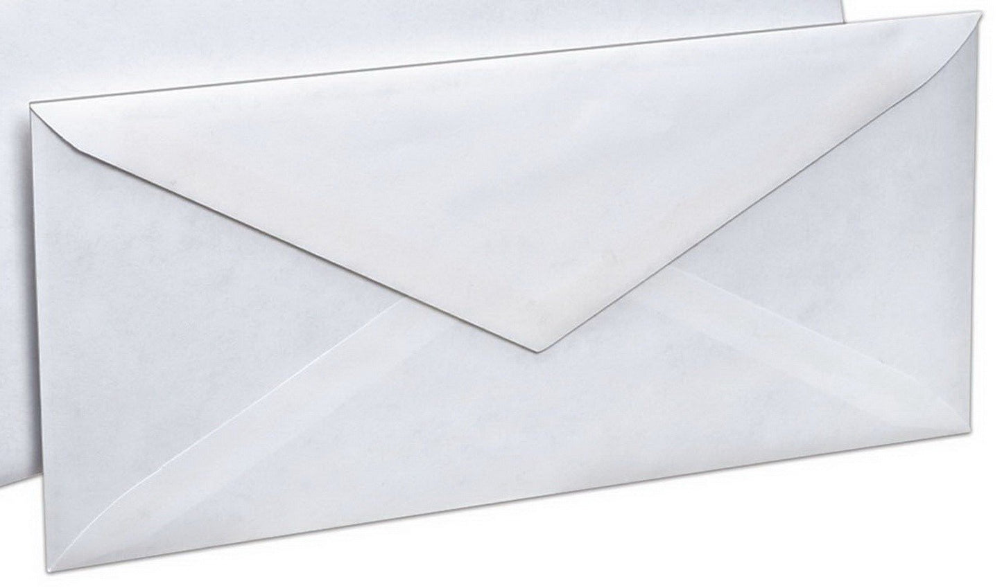 500 #10 White Security Envelopes 500 count Peel & Seal Closure