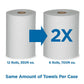Paper Towels for Marathon Hand Towel Dispenser Case of 6 Rolls 700' Each