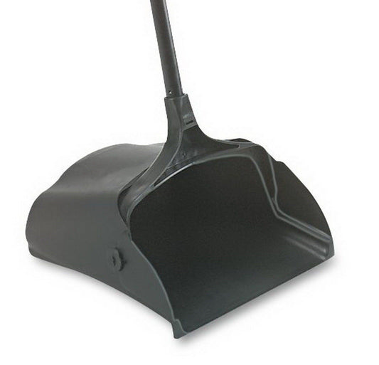 Rubbermaid Heavy Duty Dust Pan with Wheels Wheeled Outdoor Indoor Dustpan
