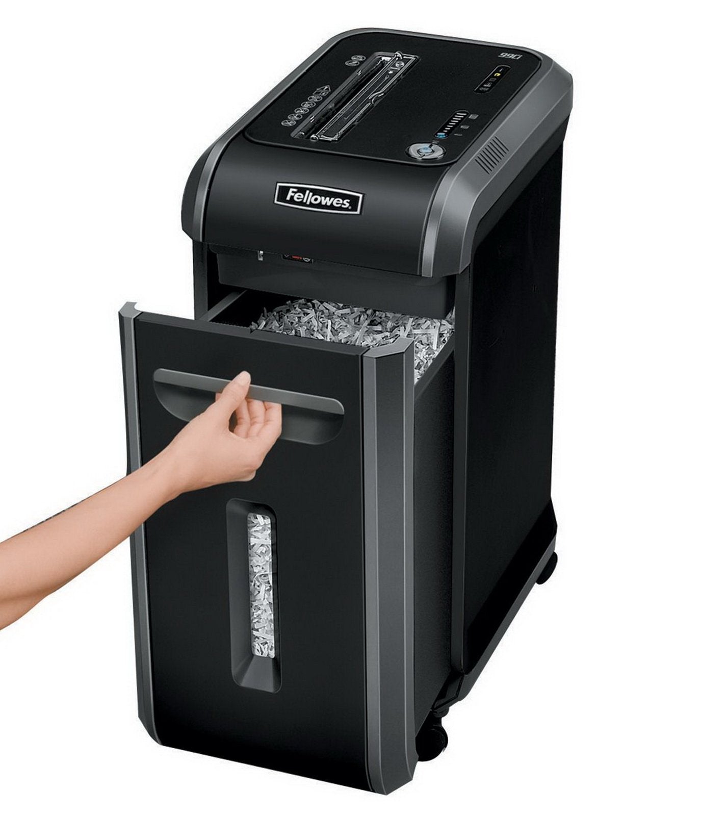 Fellowes 18 Sheet Cross Cut Paper Shredder Powershred 99Ci Heavy Duty